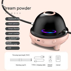 Home New Smart Rope Skipping Machine (Specification: 007pink/USB)