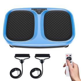 Vibration Plate Fitness Machine - Comprehensive Body Exercise Fitness Platform - Specialized For Home Gyms - Equipment (Specification: Blue)
