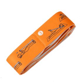 Yoga Stretch Bands Stretch Bands For Resistance Training (Specification: Orange)