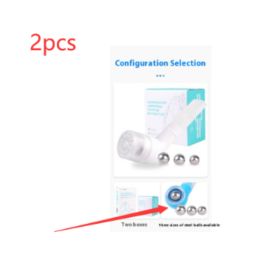Deep Breathing Bite Lung Whistle Lung Capacity Exercise Device (Specification: Basic Treasure Blue/2PCS)