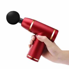 Mini Fascia Gun Mini Massage Gun Muscle Relaxer (Specification: A Excellence Red/USB)