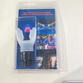 Breathing Trainer Respirator Fitness Equipment Exercise Lung Face Mouthpiece For Household Healthy Care Accessories (Specification: As shown/1PC)