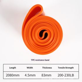 Fitness Resistance Bands Yoga Elastic Pull-up Bands (Specification: Orange)