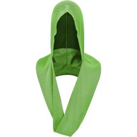 U-shaped Cold Hoodie Towel Gym Beach (Specification: Head Towel Fluorescent Green/65X30CM)