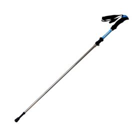 Folding Trekking Poles for use Outdoor Camping & Hiking (Type: Style D, Color: Random Colour)