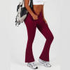 Womens Flared Yoga Pants, High Waisted Flare Leggings Bottom Bootcut Yoga Pants