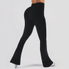 Womens Flared Yoga Pants, High Waisted Flare Leggings Bottom Bootcut Yoga Pants