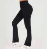 Womens Flared Yoga Pants, High Waisted Flare Leggings Bottom Bootcut Yoga Pants