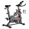Exercise Bike, Adjustable Magnetic Resistance Stationary Bike, Indoor Cycling Bike for Home Cardio, Workout Bike with Silent Belt Drive