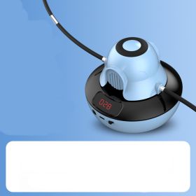 Home New Smart Rope Skipping Machine (Specification: 028blue/USB)