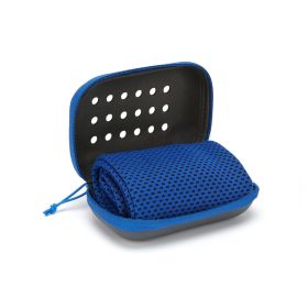 Cooling Sports Towel  Quick-Dry, Sweat Absorbing, Ice Cold Fabric For Outdoor Fitness, Yoga, And Gym Workouts (Specification: Royal Blue)