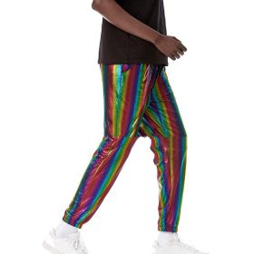 New Fashion Metallic Jogging Pants (Specification: Color/S)