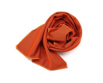 Korea Cold Towel Cold Towel Outdoor Sports Towel (Specification: Orange/30X80)