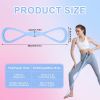 Figure 8 Resistance Band: Resistance Bands with Handles for Working Out - 8 Shaped Resistance Bands for Women - Exercise Bands for Arms - Fullbody Yog
