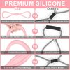 Figure 8 Resistance Band: Resistance Bands with Handles for Working Out - 8 Shaped Resistance Bands for Women - Exercise Bands for Arms - Fullbody Yog