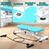 Sliding Ski Simulator with Resistance Bands - Indoor Skiing Fitness Equipment for Home Gym, With Resistance Bands & Non-Slip Base