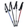 Multifunctional 3-Section Straight Handle Trekking Pole