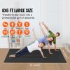 Exercise Mat, Non Slip High Density Premium Yoga Mat, Exercise Yoga Mat for Men & Women, Fitness & Exercise Mat with Bag & Carry Strap