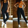 Women Sports YOGA Workout Gym Fitness Jumpsuit