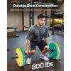 Trap Bar Hex Bar, 2-Inch Hex Barbell, 800 LBS Capacity Shrug Bars with Knurled Grips, Weightlifting and Strength Training Equipment