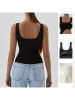 Womens Tank Tops with Built in Bras Yoga Workout Sports Activewear
