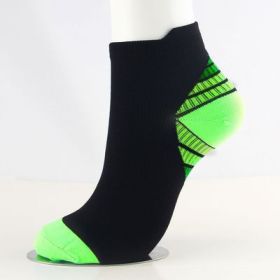 Sports Compression Running And Cycling Compression Socks (Specification: Green/S or M)