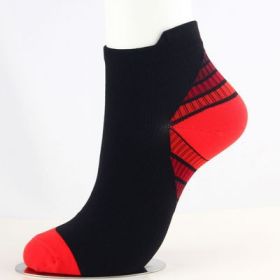 Sports Compression Running And Cycling Compression Socks (Specification: Red/S or M)