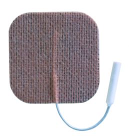 First Choice Reusable Electrodes (Option: 2 Inch Square Foam Pigtail Pack Of 4)