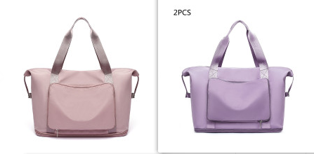 Foldable Large Capacity Women Gym Bags Shoulder Bag Women Training Travel Handle Handbag Yoga Sport Crossbody Tote Bag Women (Specification: Set15)