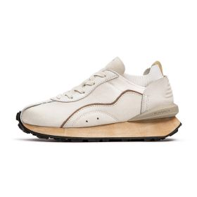 Men's Fashion Retro Casual Running Shoes (Specification: White/35)