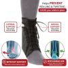Swede-O Ankle Lok Reinforced Ankle Brace - White
