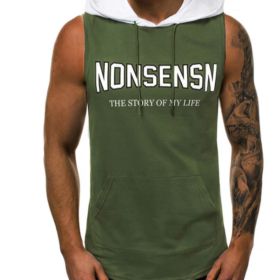 Vest Gym Muscle Training Jacket (Specification: Green/2XL)