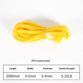 Fitness Resistance Bands Yoga Elastic Pull-up Bands (Specification: Yellow)