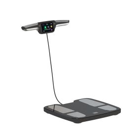 Professional Body Meter Intelligent Precision Electronic Scale Gym Tester (Specification: Electrode Plate Black)