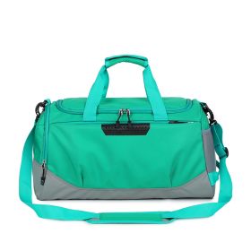 New Large Capacity Dry Wet Separation Gym Bag Men's And Women's Sports Bags (Specification: Dark Green)
