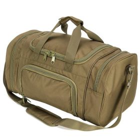 Durable Canvas Gym Bag (Specification: Green)