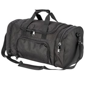 Durable Canvas Gym Bag (Specification: Black)