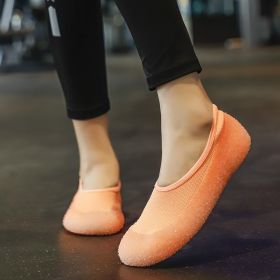 Sneaker Gym Men And Women Rope Skipping Exercise Yoga (Specification: Dynamic Orange Shallow Mouth/43)
