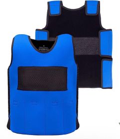 Weighted Sensory Child Pressure Regulating Vest (Specification: Blue/L)