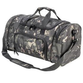 Durable Canvas Gym Bag (Specification: BlackCamo)