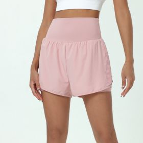 Gym Running Exercise Shorts Women (Specification: pink/XL)