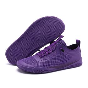 Comprehensive Training Shoes, Weightlifting Shoes, Squat Shoes, Indoor Training Shoes (Specification: Purple/39)