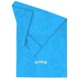 Gym Sports Hood Equipment Non-slip Sweat Pad Towel (Specification: Light Blue/40 X95cm Square Net Pocket)